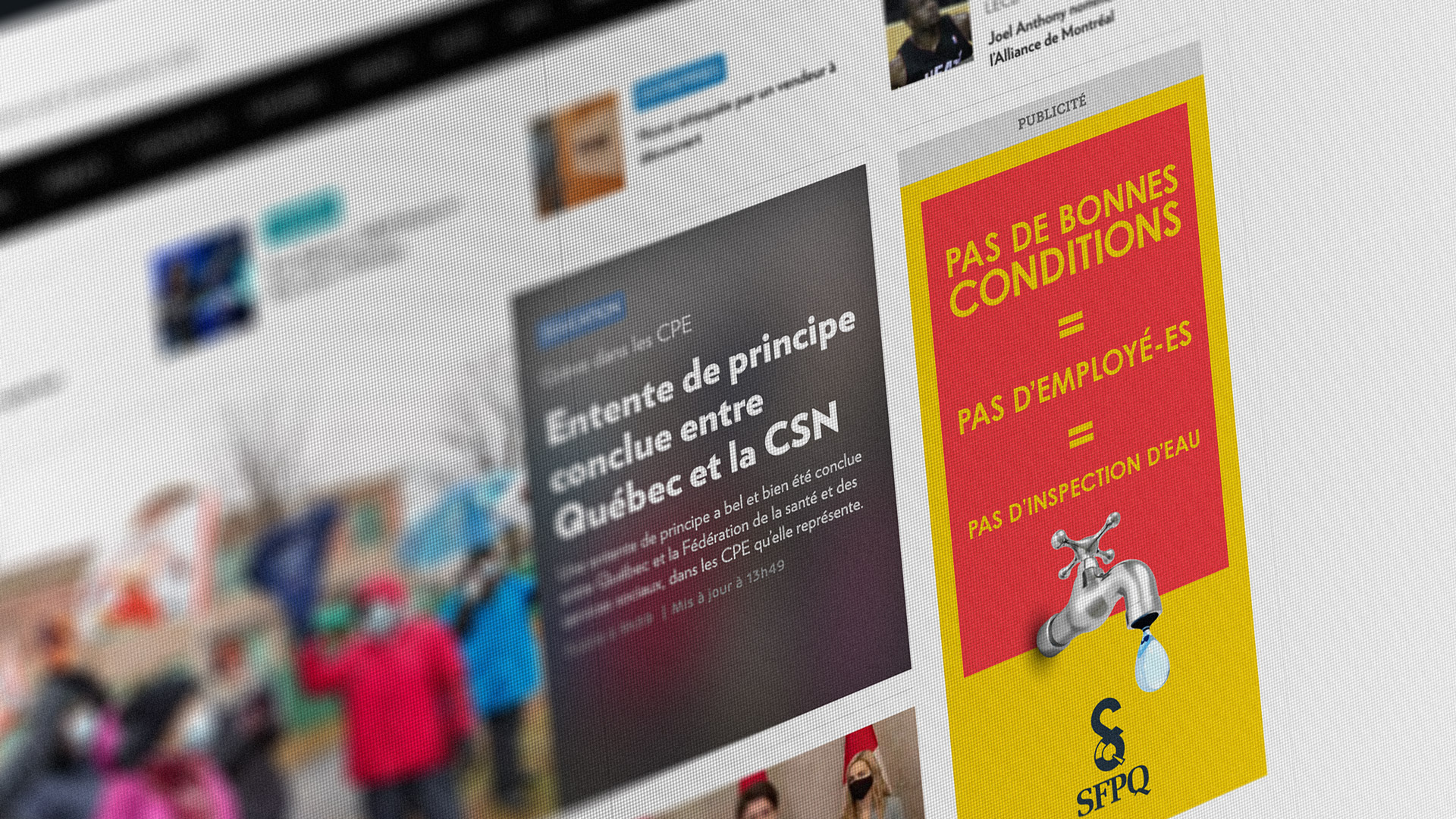 Le SFPQ veut faire bouger le gouvernement québécois