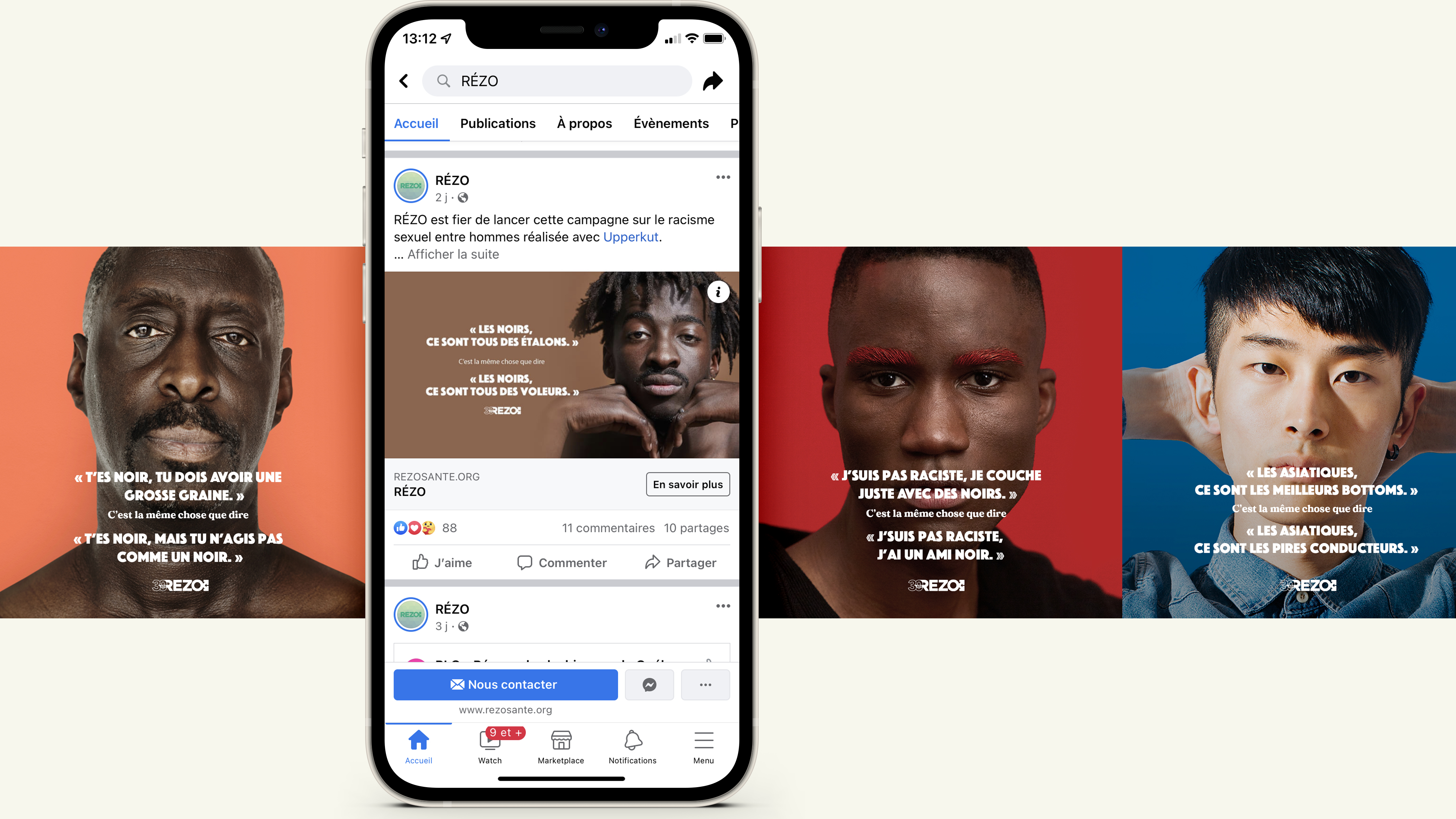 Le «  Je ne suis pas raciste, mais… » des applications de rencontre  : Upperkut et RÉZO lancent une campagne choc